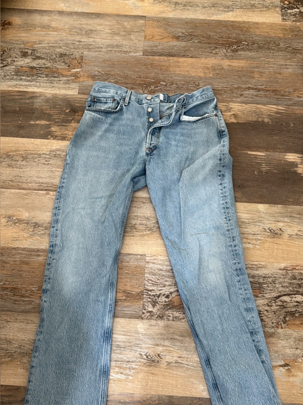 AGOLDE Light Blue Straight Men’s Jeans